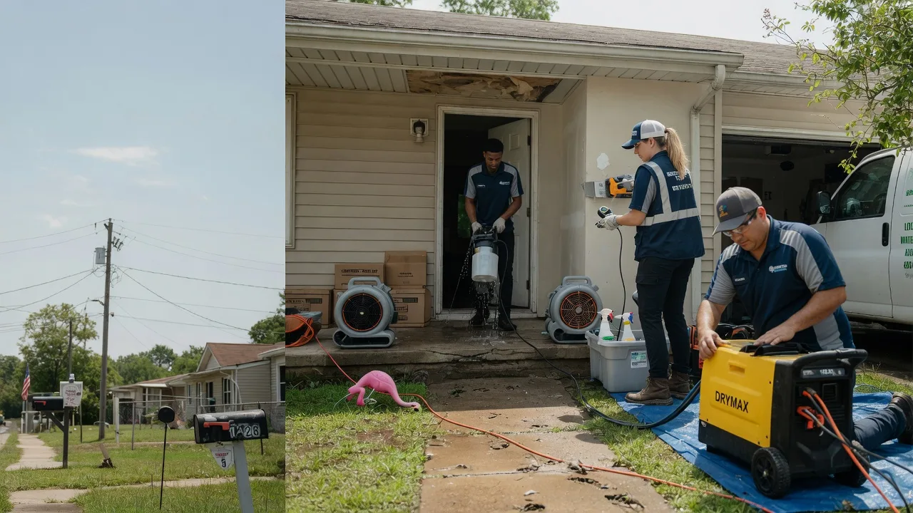 Storm Damage Water Removal in Mingus, TX near me